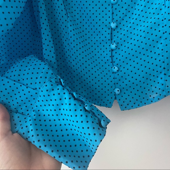 LPA Salma Top - Cerulean Blue - Small - Picture 11 of 14